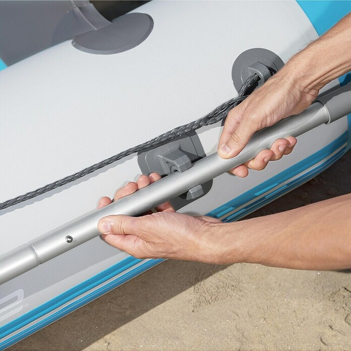 Bestway Hydro Force Rubberbootset Corinth Elite Set (l x b x h: 230 x 130 x 33 cm, Geschikt voor: 2 personen, Belasting: 280 kg) | BAUHAUS