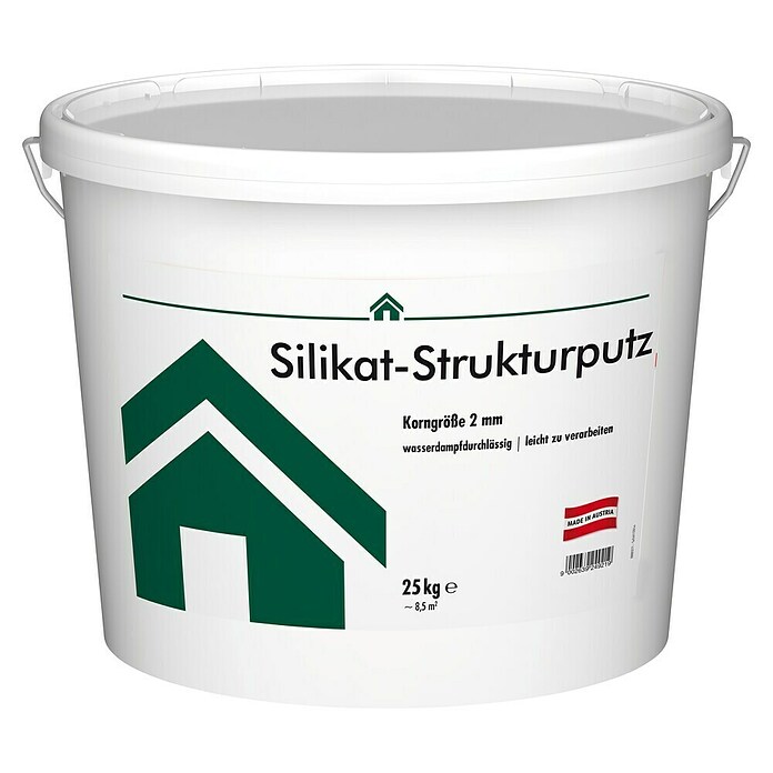 Dekoputz Silikat-Strukturputz (Weiß, 25 kg) | BAUHAUS