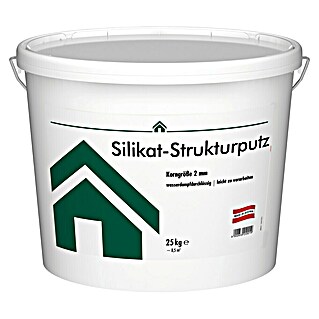 Dekoputz Silikat-Strukturputz (Weiß, 25 kg)