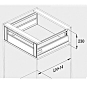 Cajón Modul box con separador (L x An x Al: 48 x 59 x 18,4 cm)