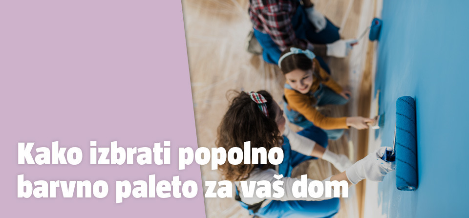 Druži barva stene