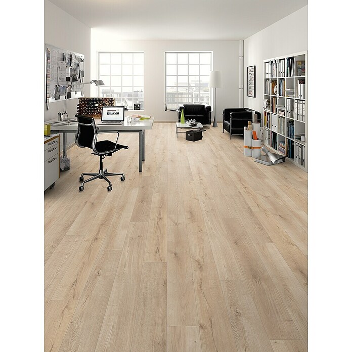 Egger Laminat NatureSense Lausanne svetli hrast FL952  (Rustikalen videz, 1.292 x 193 x 10 mm) | Laminat | Talne obloge | Izdelki | BAUHAUS