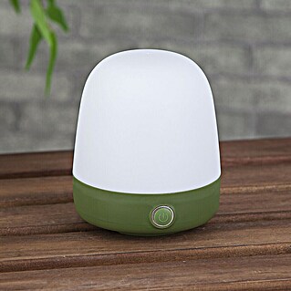 Starlux Akku-Tischleuchte Mini (L x B x H: 10 x 10 x 12 cm, Matcha Green, RGBW, 0,3 W, IP44)