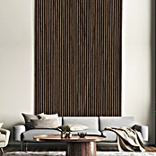 Akustikpaneel Acustico (Walnuss furniert, L x B x S: 2 400 x 572,5 x 19 mm) | BAUHAUS