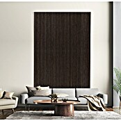 Akustikpaneel Acustico (Eiche geräuchert furniert, L x B x S: 2 400 x 572,5 x 19 mm) | BAUHAUS