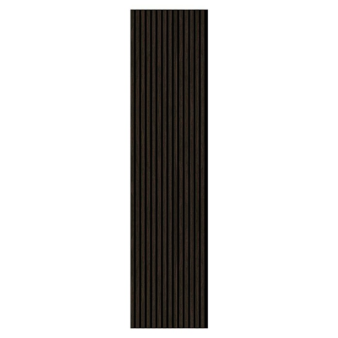 Akustikpaneel Acustico (Eiche geräuchert furniert, L x B x S: 2 400 x 572,5 x 19 mm) | BAUHAUS