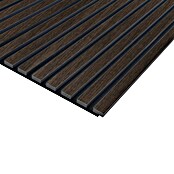 Akustikpaneel Acustico (Eiche geräuchert furniert, L x B x S: 2 400 x 572,5 x 19 mm) | BAUHAUS