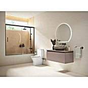 Camargue Pack de WC London (Caída amortiguada, Sin borde, Salida WC: Dual, Blanco)