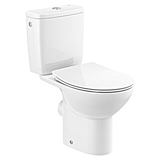 Roca Pack de WC Mitos (Con borde de descarga, Salida WC: Vertical, Blanco)