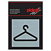 Pickup Aufkleber (Motiv: Garderobe, L x B: 80 x 80 mm)