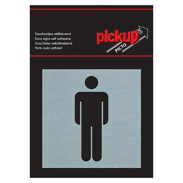 Pickup Etiqueta adhesiva (Motivo: Caballeros, L x An: 80 x 80 mm)