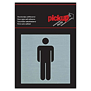 Pickup Etiqueta adhesiva (L x An: 80 x 80 mm, Caballeros)