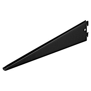 Dolle Regalträger (Länge: 47 cm, Belastbarkeit: 55 kg, Schwarz)