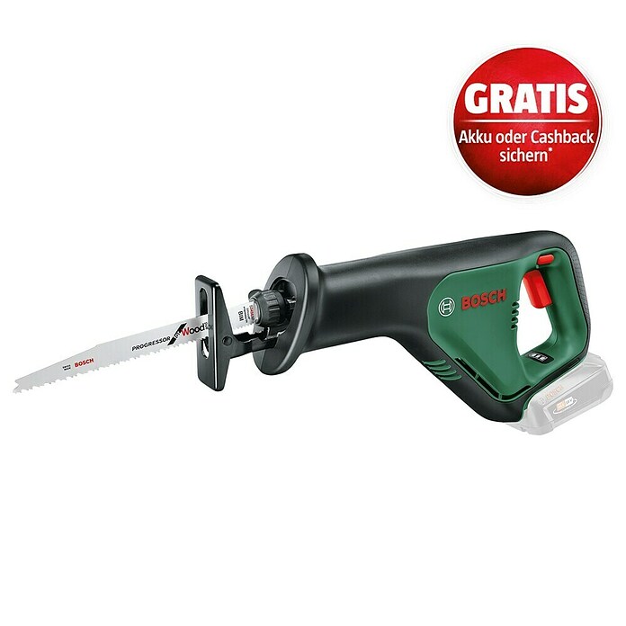 Bosch Power for All 18V Akku-Säbelsäge AdvancedRecip 18 (18 V, Ohne Akku, Leerlaufhubzahl: 0 /min - 3.100 /min) | BAUHAUS