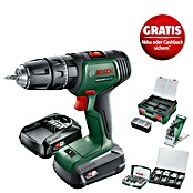 Bosch Power for All 18V Akku-Schlagbohrschrauber UniversalImpact 18V + SystemBox (18 V, 2 Akkus, 1,5 Ah, 34 Nm, 210 -tlg.) | BAUHAUS