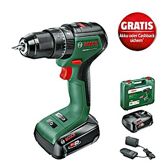 Bosch Power for All 18V Akku-Schlagbohrschrauber UniversalImpact 18V-60 (18 V, 2 Akkus, 2 Ah, 60 Nm)