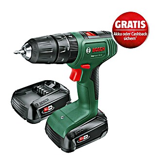 Bosch Power for All 18V Akku-Schlagbohrschrauber EasyImpact 18V-40 (18 V, 2 Akkus, 2 Ah, 40 Nm)