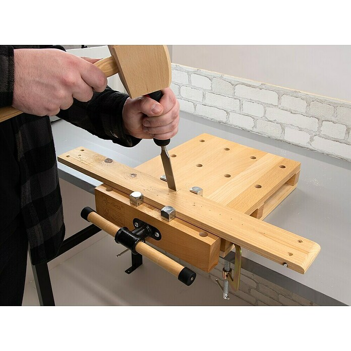 Rikta Hobelbank (L x B: 47 x 29 cm, Arbeitshöhe: 7 cm, Holz) | BAUHAUS