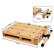 Rikta Hobelbank (L x B: 47 x 29 cm, Arbeitshöhe: 7 cm, Holz) | BAUHAUS