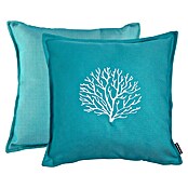 Marine Business Waterproof Cojín de exterior Aruba bordado (L x An: 45 x 45 cm, Acqua, 2 ud.) | BAUHAUS