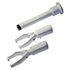 Ximax Raumteiler-Set (2 x Wandhalter, 1 x Standfuß, Weiß)