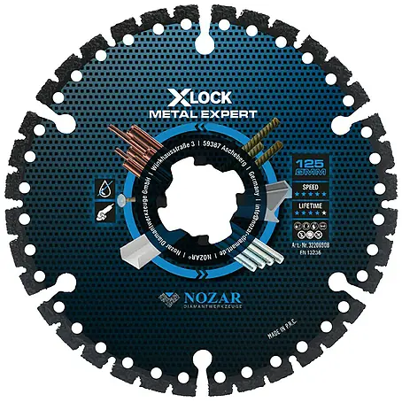 Nozar  Diamant-Trennscheibe X-Lock Metall Expert