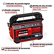 Einhell Power X-Change 18V Compresor de batería PRESSITO 18/25 (18 V, Sin batería, 11 bar) | BAUHAUS