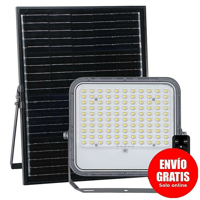 Tween Light Proyector LED solar Amida (20 W, 3.000 K - 6.000 K, 1.800 lm, 4,53 x 21,62 x 21 cm, IP65) | BAUHAUS