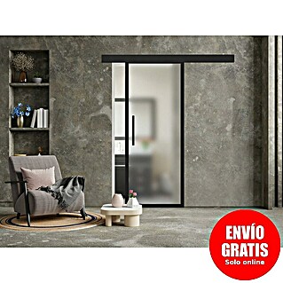 Puerta corredera de vidrio Yumei (85 x 210 cm, Guía oculta)