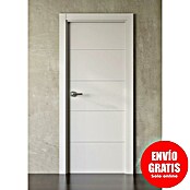Puerta interior Recife Kuarex (72,5 x 203 cm, Derecha, Blanco, Maciza aligerada) | BAUHAUS
