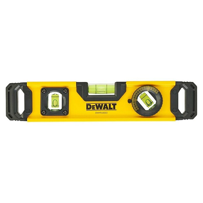 DeWalt Nivel de burbuja Torpedo DWHT0-43003 (Largo: 230 mm, Número de niveles de burbuja: 3 ud.) | BAUHAUS