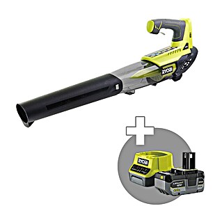 Ryobi ONE+ Akumulatorski puhalnik listja OBL18JB Starter set (18 V, Hitrost pihanja: 160 km/h, Maksimalni pretok pihanega zraka: 7,9 m³/min)