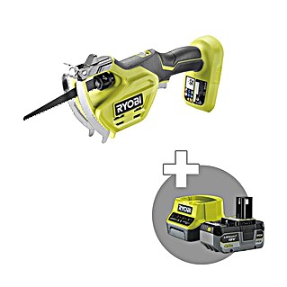 Ryobi ONE+ Akumulatorska žaga za veje RY18PSA Starter set (18 V, Li-ion, 1 baterija, Dolžina meča: 15 cm)