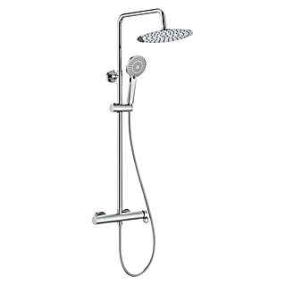 Roca Mitos Plus Sistema de ducha (Grifo monomando, Número de tipos de chorro: 1 ud., Cromo)