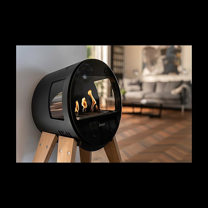 Aduro Bioethanol-Kamin B2 (46 x 63 x 70 cm, Schwarz) | BAUHAUS