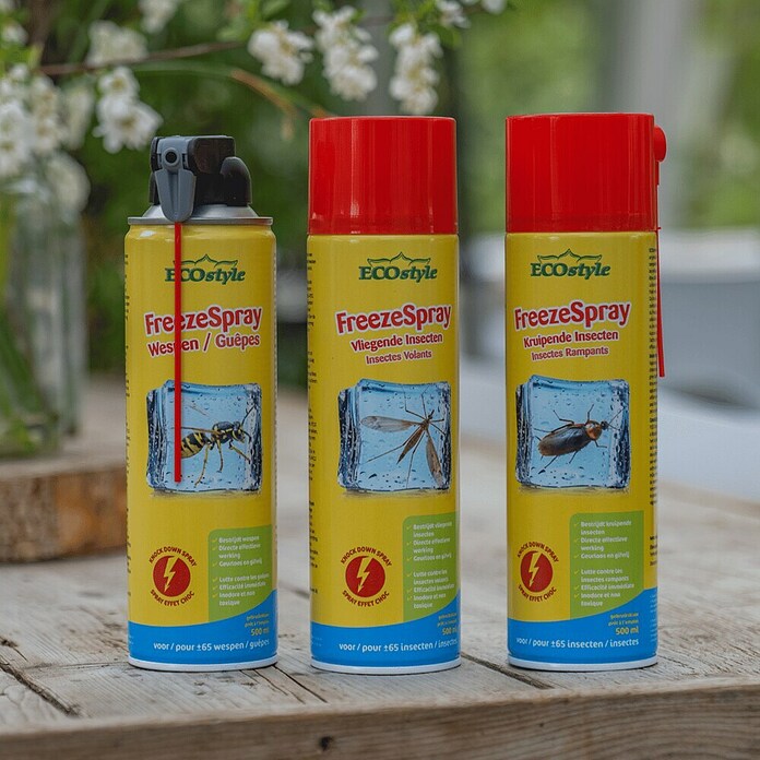 ECOstyle Insectenspray FreezeSpray Kruipende Insecten (500 ml) | BAUHAUS