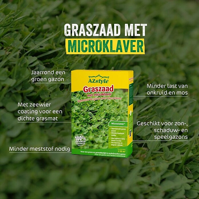 ECOstyle Graszaad voor sterke grasmat (1 kg, 50 m²) | BAUHAUS