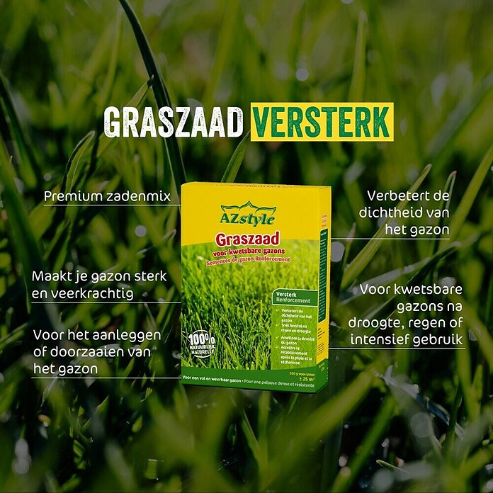 ECOstyle Graszaad Versterk (2 kg, 100 m²) | BAUHAUS