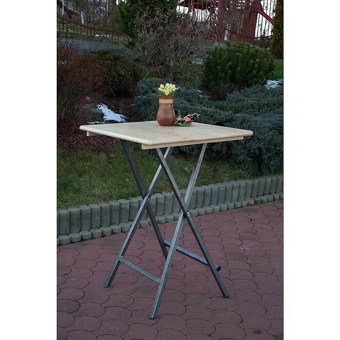 Stehtisch eckig (L x B x H: 80 x 80 x 110 cm, Form: Eckig) | BAUHAUS