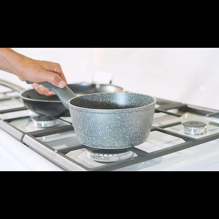 Corberó Cocina de gas CCSF5GB922W (Blanco/Negro) | BAUHAUS