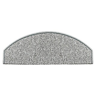 Preproga za stopnico Rotterdam (65 x 28 cm, Srebrna)