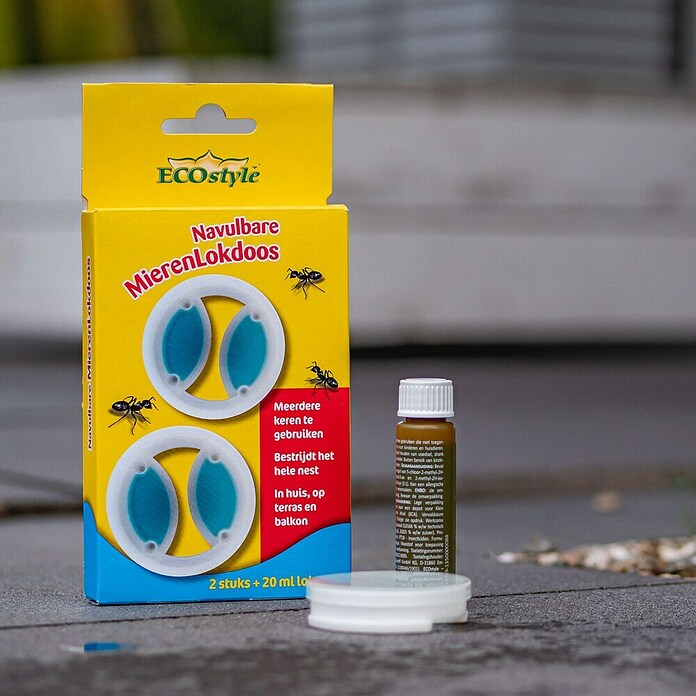 ECOstyle Lokmiddel, navulling MierenLokdoos (2 x 20 ml) | BAUHAUS