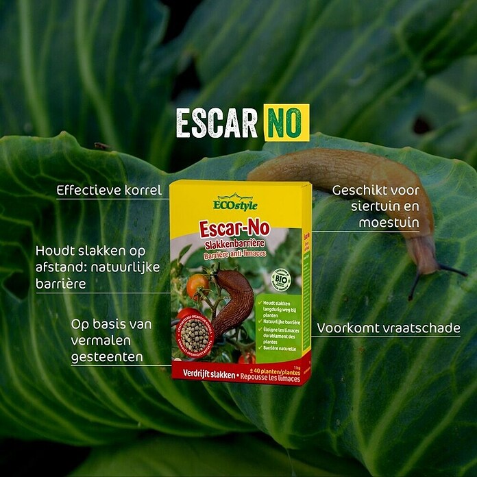 ECOstyle Slakken-stop Escar-No (1 kg) | BAUHAUS