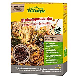 ECOstyle Compostversneller Bladcomposteerder Zandgrond (4,5 kg, Max toepassingsvlak: 45 m²)