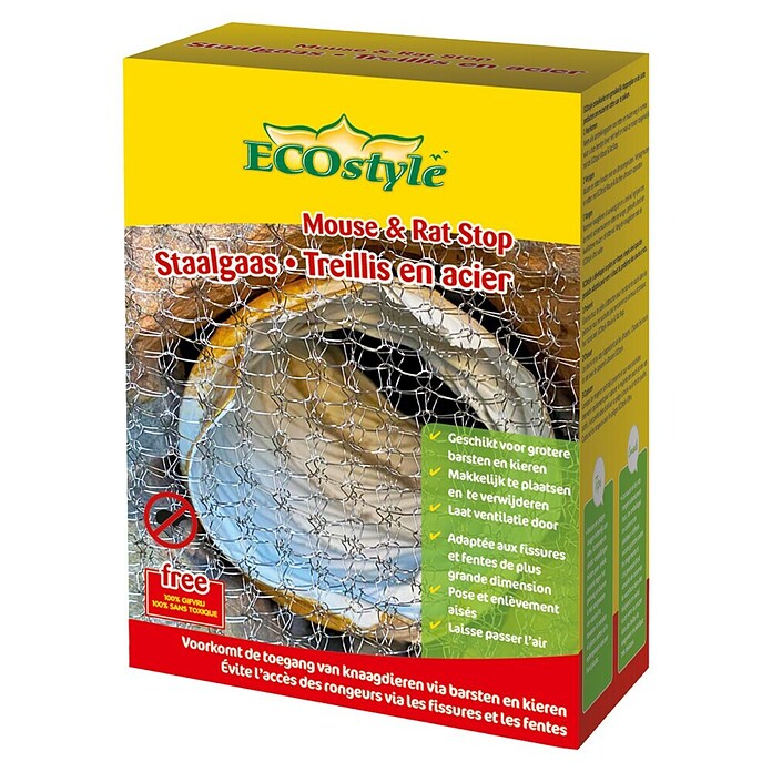 ECOstyle Ratten- en muizenbestrijding (b x l: 15 x 60 cm) | BAUHAUS