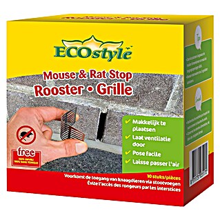 ECOstyle Ratten- en muizenbestrijding (Metaal, Totaal aantal stuks: 10 st.)