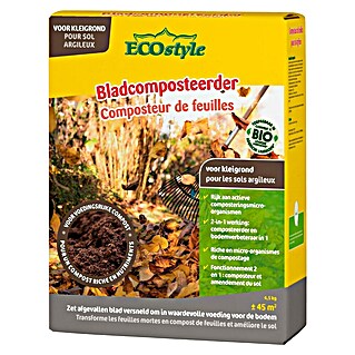 ECOstyle Compostversneller Bladcomposteerder Kleigrond (4,5 kg, Max toepassingsvlak: 45 m²)
