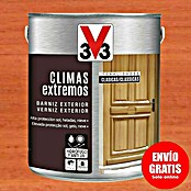 V33 Barniz para madera exterior Climas Extremos (Sapelly, Brillante, 2,5 l)