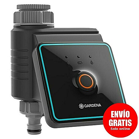 Gardena Programador de riego Bluetooth (Tiempo de riego: 1 min - 480 min)