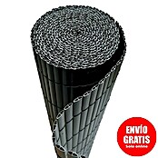 Ocultación Cañizo de PVC ovalado (Antracita, 3 x 2 m, PVC) | BAUHAUS
